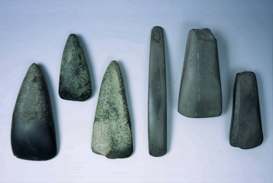 Stone axe blades